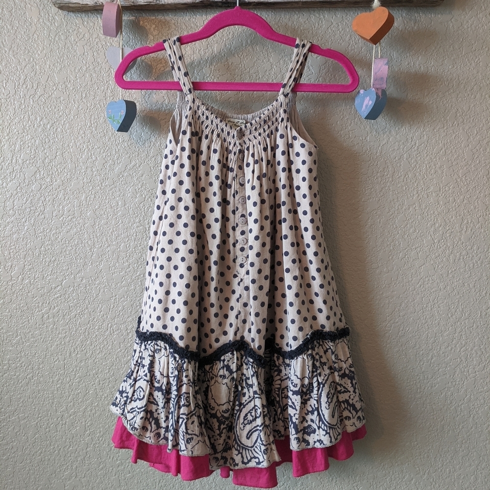 Eliane et Levi (Paris) Polka Dot Swing Dress